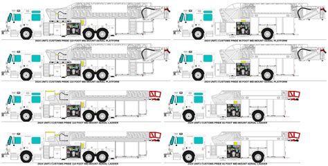 Unit1 Customs mid-mount ladder trucks by MisterPSYCHOPATH3001 on DeviantArt