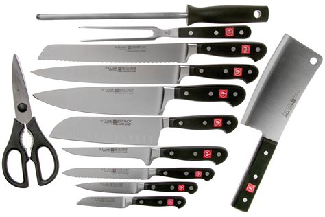 Wüsthof Classic Natural Knife Block Set 12-piece, 9846 | Advantageously ...