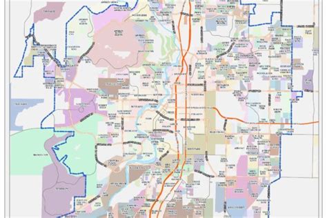 Bend Neighborhood Map - Oregon High Desert Lifestyle