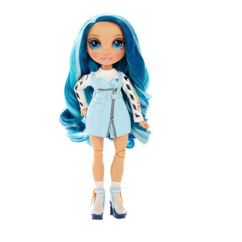 Rainbow High Skyler Bradshaw – Blue Fashion Doll with 2 Outfits - Walmart.com