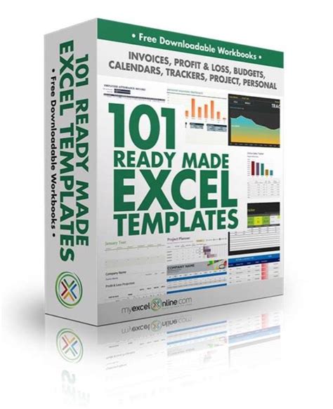 101 Free Excel Templates to Organize Your Life and Business