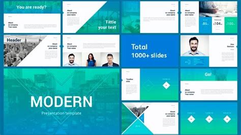 Modern Business Presentation Template | Just Free Slide