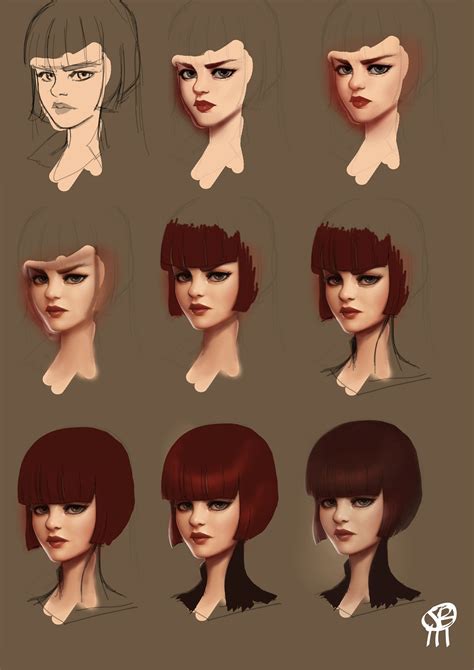 ArtStation - A little step by step :), Serge Birault Digital Painting Tutorials, Digital Art ...