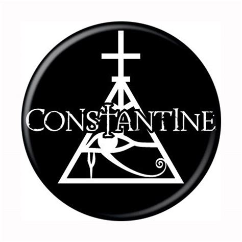 Constantine Symbol & Logo Button