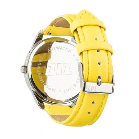 Yellow Classic Watch/ Yellow Strap Watch/ White Yellow Watch/ - Etsy