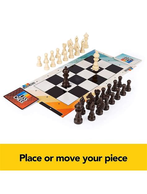 Cardinal Games Less Chess with Chess Pieces for 2 Players, Adult Board ...