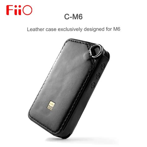 Aliexpress.com : Buy Fiio C M6 Leather Case for FiiO M6 Music Player Black from Reliable MP3 ...