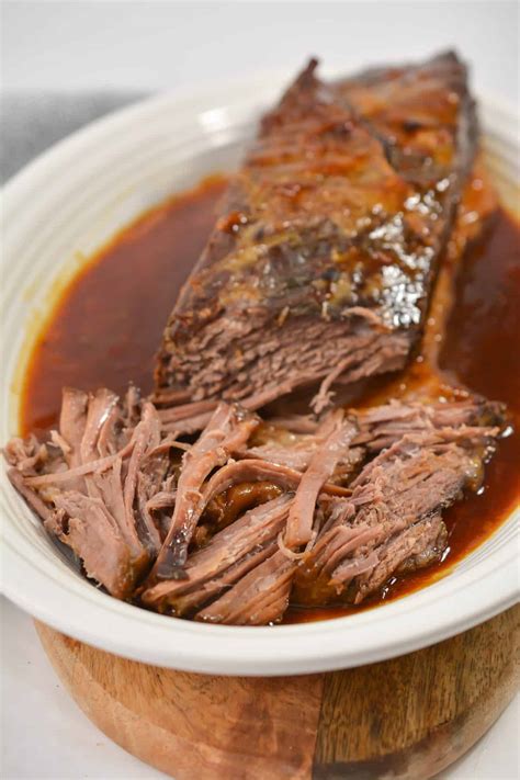 Slow Cooker Beef Brisket - Sweet Pea's Kitchen