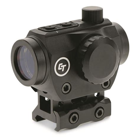 Crimson Trace Compact Illuminated 4 MOA Red Dot Reticle Sight #CTS-25 - Dunns Sporting Goods