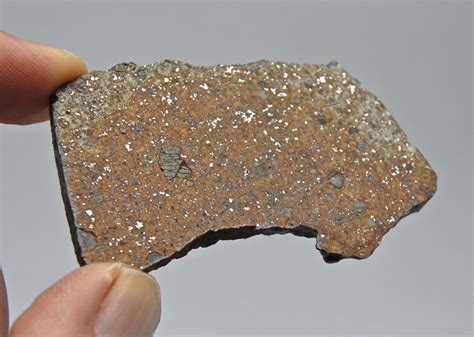 Stony meteorite-Chondrite - Slice, 56,4 g - Catawiki