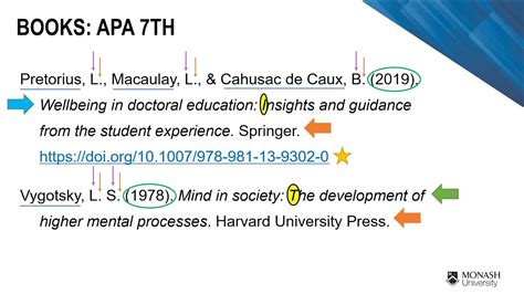 Referencing books and book chapters in both the APA 7th and the APA 6th style - YouTube