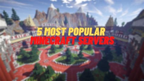 5 most popular Minecraft servers of 2020