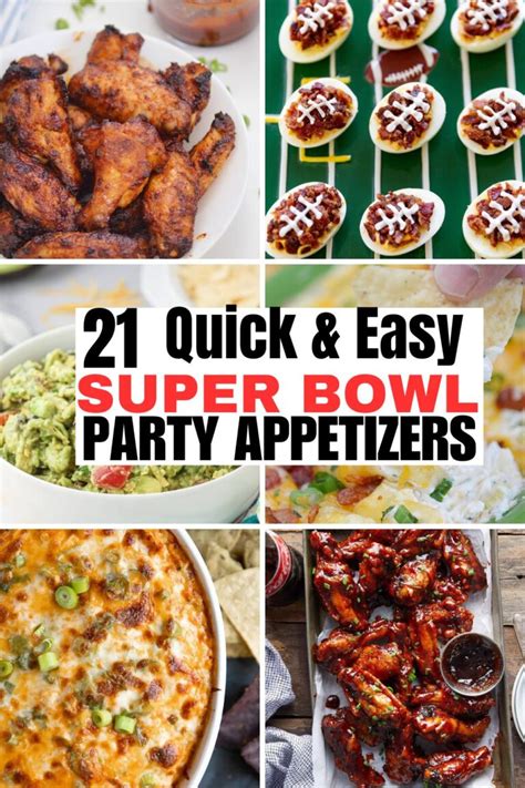 21 Easy Super Bowl Appetizers - Balancing Bucks