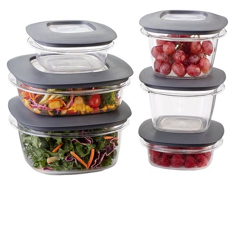 Rubbermaid Premier Food Storage 12 piece set $14.77