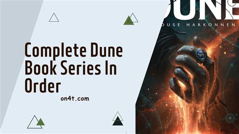 Complete Dune Book Series In Order - On4t