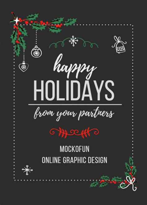 Corporate Christmas Card – MockoFUN