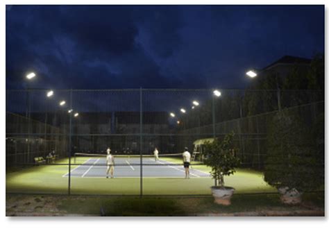 LED Outdoor Tennis Court Lighting, Outdoor LED Area Sports Lighting