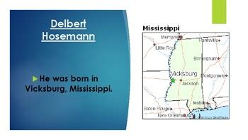 Lt. Governor Delbert Hosemann (MS) Biography PowerPoint | TPT