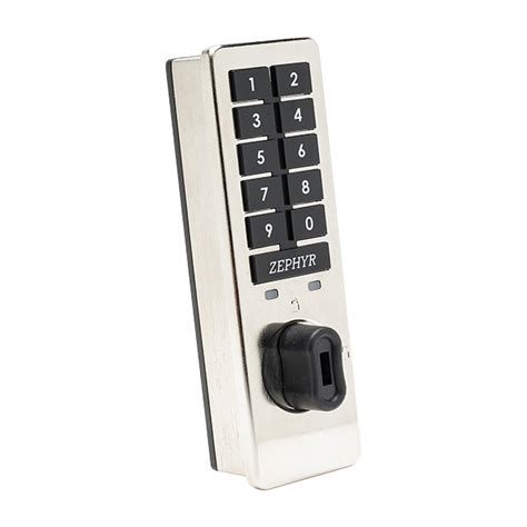 Buy Zephyr Lock 2310, Push Button Electronic Lock, Vertical Mount - Prime Buy