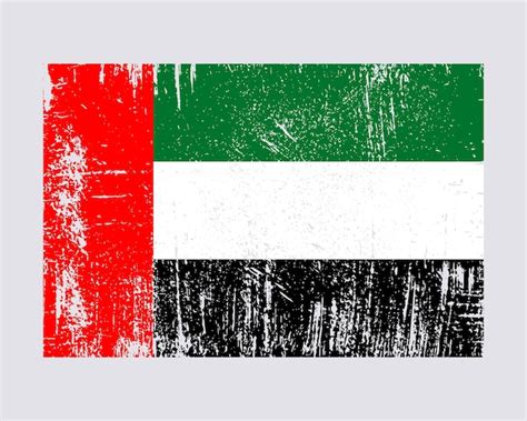 Premium Vector | United arab emirates flag vector