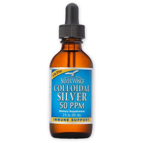 COLLOIDAL SILVER 50ppm | The Natural Products Brands Directory