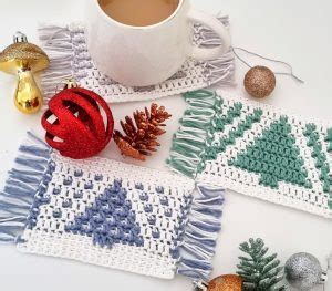 Crochet Snowflake Coaster Pattern - My Crochet Space