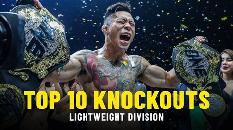 Top 10 Lightweight Knockouts | ONE Highlights - ONE Championship – The ...