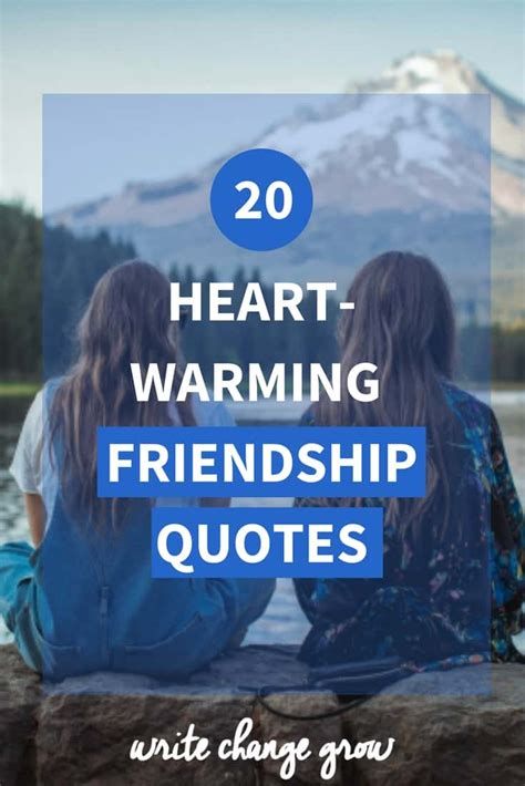 20 Heart-Warming Friendship Quotes