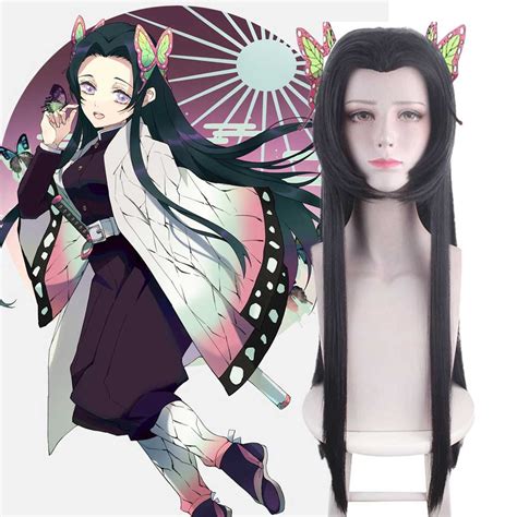 Kimetsu no Yaiba Kochou Shinobu Cosplay Women Butterfly Hair Clip Demon Slayer Women's Hair ...