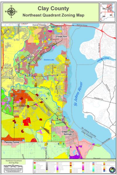 GIS Map Library | Clay County, FL