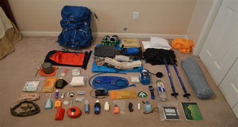 Appalachian Trail Gear List | Wanderausrüstung, Backpacking, Camping