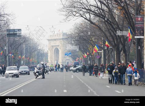 December 1st, Parade on Romania's National Day Stock Photo - Alamy