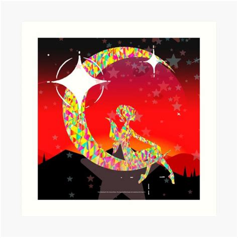 "Fairy Relaxing On The-Crescent Moon. This Image Modified Design and created by Artist Aqeel. A ...