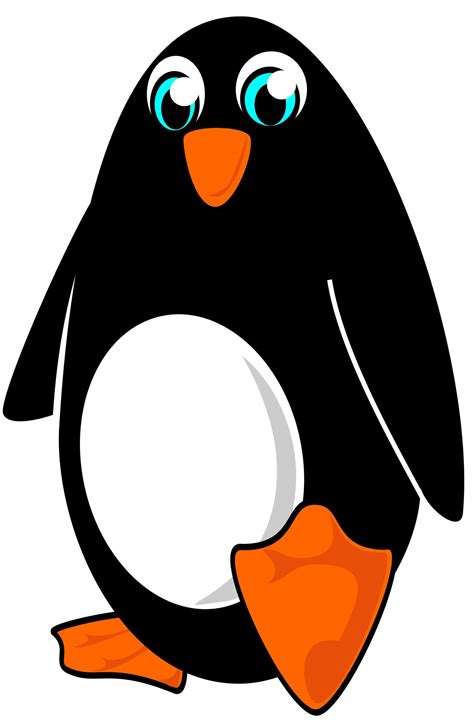 Cartoon Penguin Free Stock Photo - Public Domain Pictures