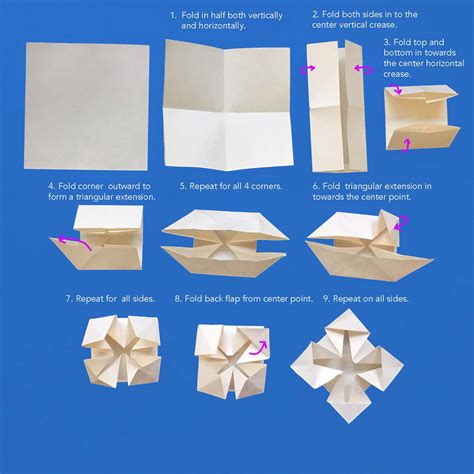 Simple Snowflake Origami