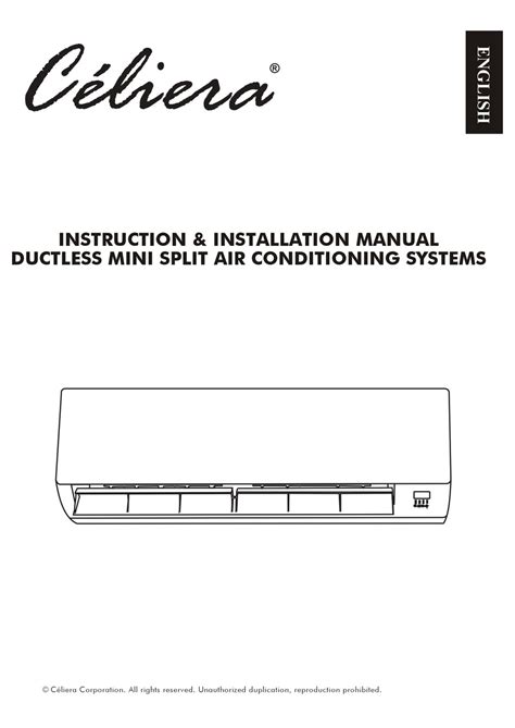 Confortotal Mini Split Installation Manual