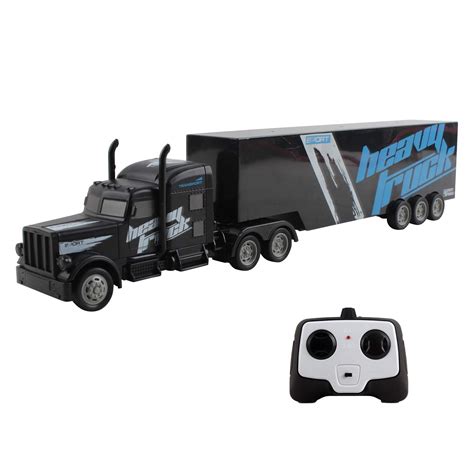 Buy Vokodo RC Semi Truck And Trailer 46cm 2.4Ghz Fast Speed 1:16 Scale ...