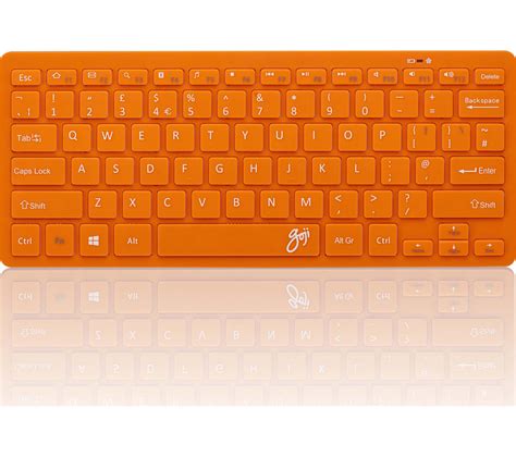 GOJI GKBMMOR16 Wireless Keyboard - Orange Deals | PC World