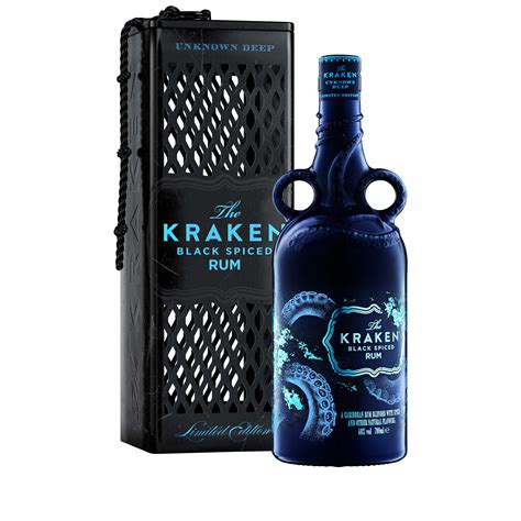 Kraken Black Spiced Rum Unknown Deep Bioluminescence Limited Edition ...