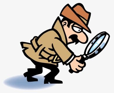 Magnifying Glass Detective Clipart Free Best Transparent - Magnifying Glass Detective Clip Art ...