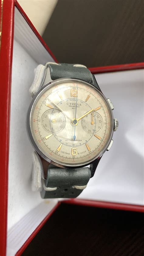 Strela 3017 KL 1 chronograph watch | Soviet era watches