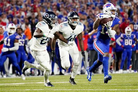 Buffalo Bills star Stefon Diggs burns Tennessee Titans with three ...