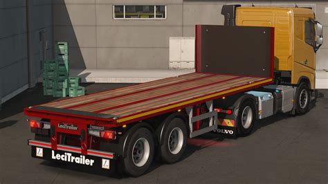 Lecitrailer Flatbed - ETS2 mods | Euro truck simulator 2 mods - ETS2MODS.LT