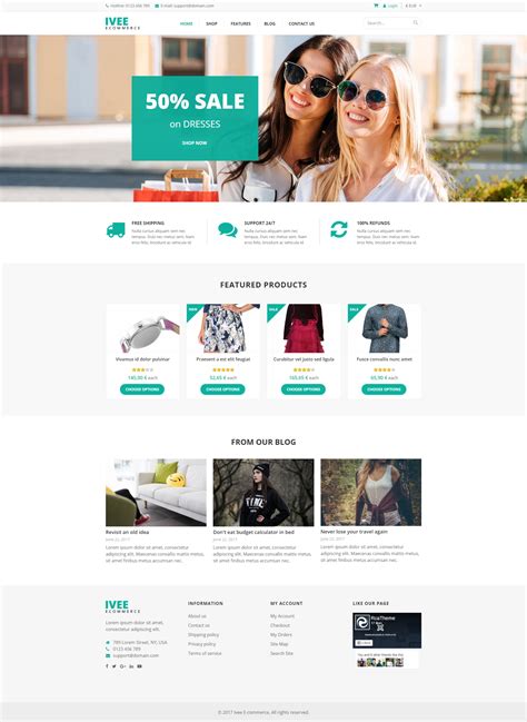 Free Joomla Ecommerce template for HikaShop. Download now https://www.rcatheme.com/joomla ...