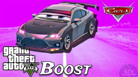 GTA 5: How to create Boost from Disney "Cars" - YouTube