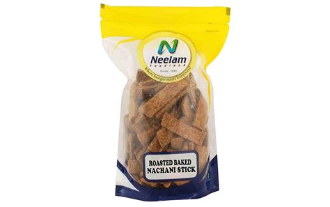 Neelam Foodland Roasted Baked Nachani Stick Pack 200 grams - Reviews ...