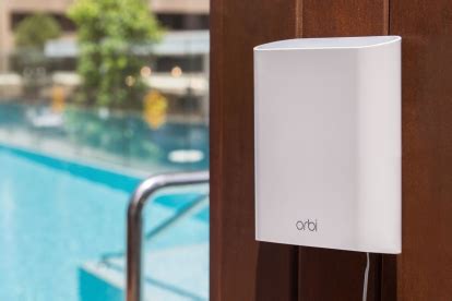 Netgear's Orbi-Based Outdoor Satellite Expands The Internet To Your Pool | Digital Trends