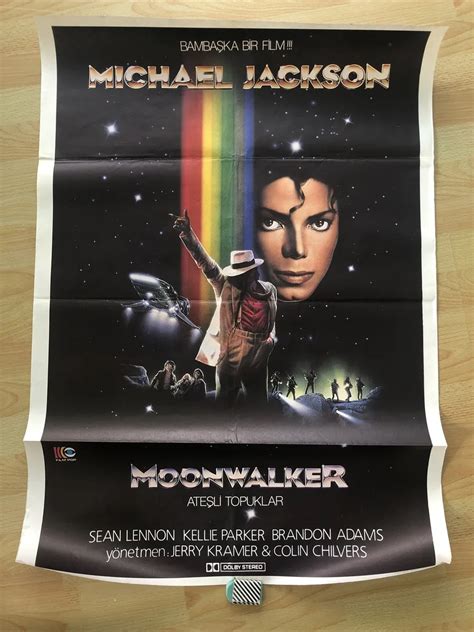 Michael Jackson Moonwalker Movie Poster