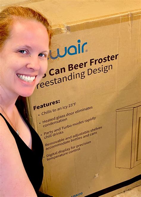Enjoy Frosted Beer at Home with NewAir | Redhead Mom