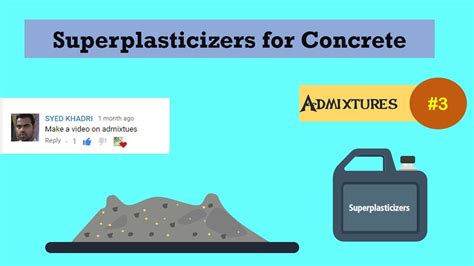 Superplasticizers for Concrete || Admixtures #3 - YouTube